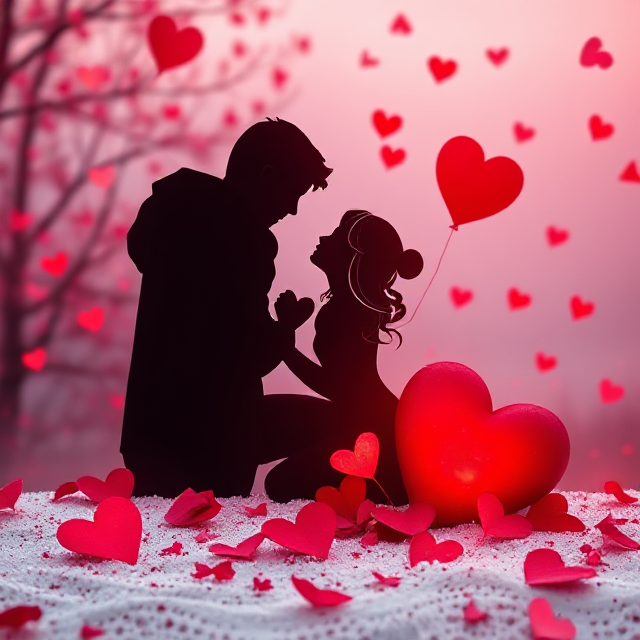 Aesthetic veiw of couples