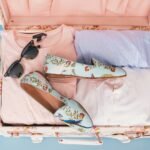 women Travel bag with cloths