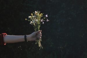 The Natural Charm of a Wildflower Bouquet